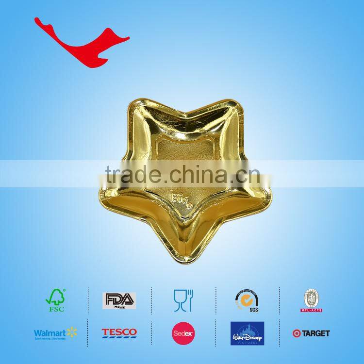 PET film paper plate