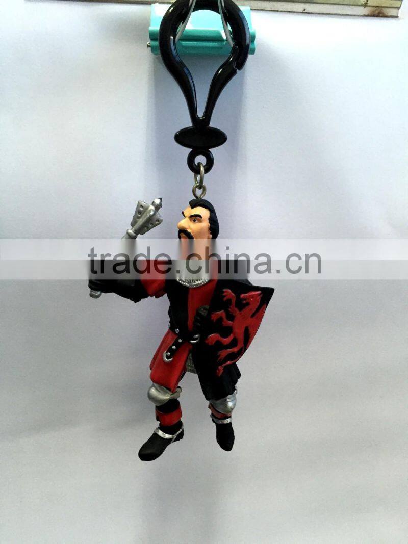 Mini Solider Vinyl Gift Toys,Plastic Custom Key Chain Toys