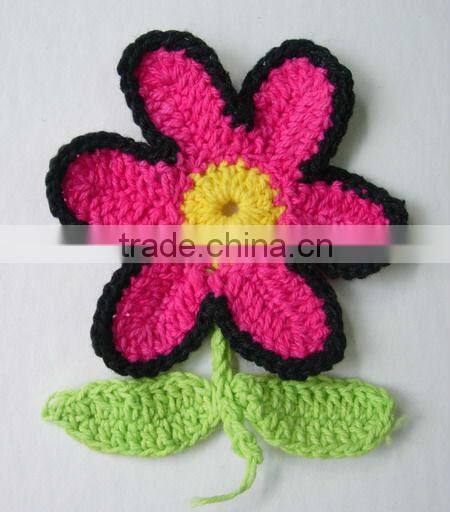handmade colorful flowers collar