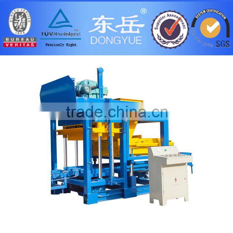 Popula QT4-25 fully automatic flyash brick making machine hydraulic