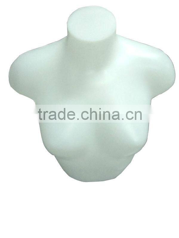 Environmentally Friendly and Recyclable plastic Mannequin Torso
