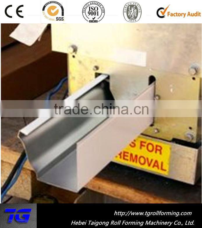 2015 hot sale high quality gutter downspout forming machine