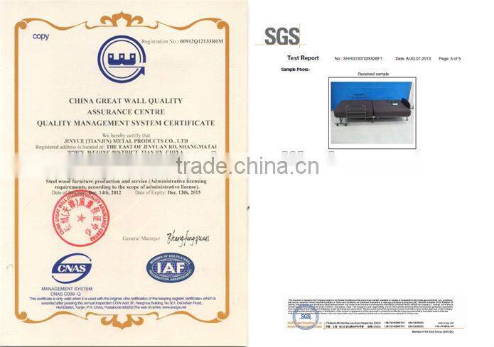 cushion folding iron bed