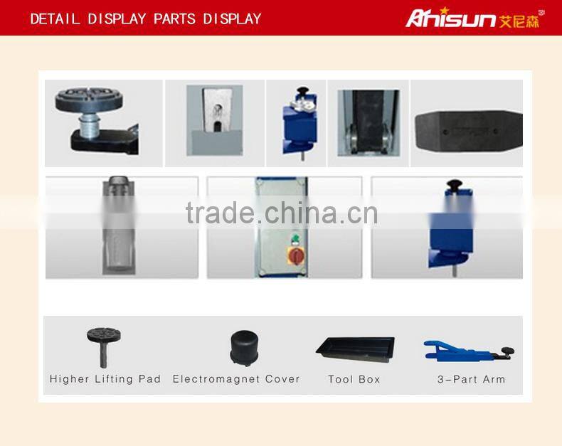 Clear floor portable two post hydraulic car lift price 4000KG