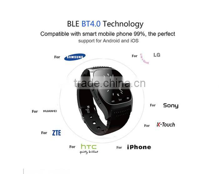 2016 populart Stainless steel china smart watch GV18 GV08 M26 smart watch