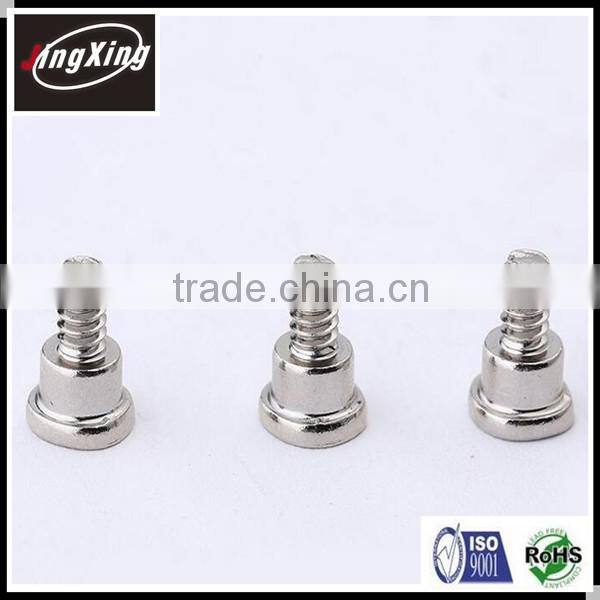 customized M2.5 big flat phillips head shoulder screw/step screw