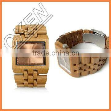 Wholesale Fashion Bamboo Watch Men Custom Logo 2016 Women Wooden Watches