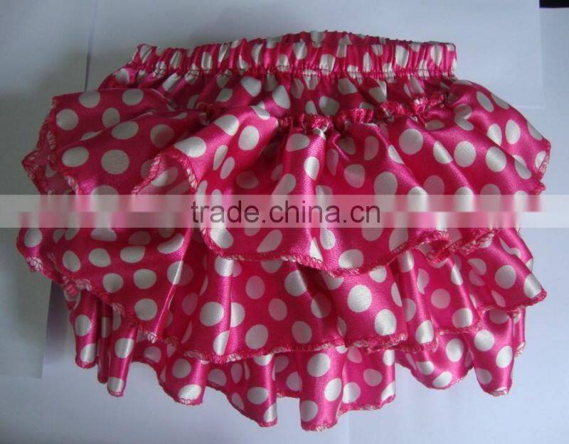 2015 Easter Sales Promotion Baby Organic Underwear So Adorable satin Bloomers Wholesale Baby Cotton Ruffle Bloomers For Kids