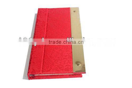 2016 New Design Luxurious Fabric Desk Calendar Paper Kalendar