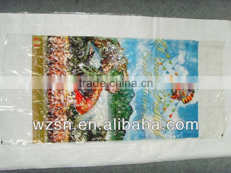 pp woven bags 50kg / 50kg pp bags/ china pp woven bag