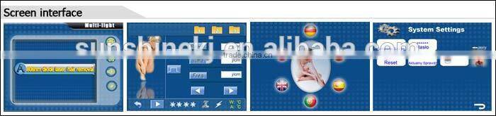 Hot selling 10 laser bars TEC condenser 808nm permanent hair removal laser depilator home