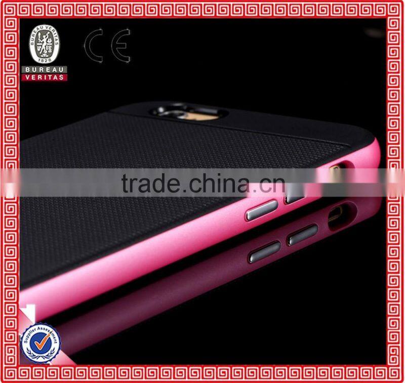 For Apple iPhone6 6s Luxury Armor Back Case for iPhone 6 6s 4.7 Phone Accessories + Logo Hard Hybrid Shockproof Dual Layer Cover