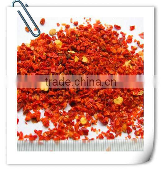 Dehydrated Green Bell Peppers with Kosher BRC HACCP and ISO certificate