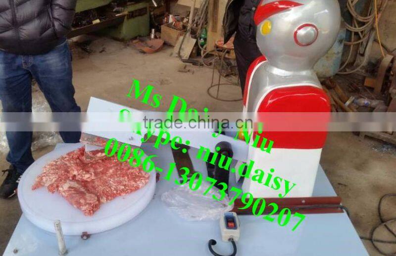 electric meat cutter machine/fresh meat cutting machine/meat paste chopping machine
