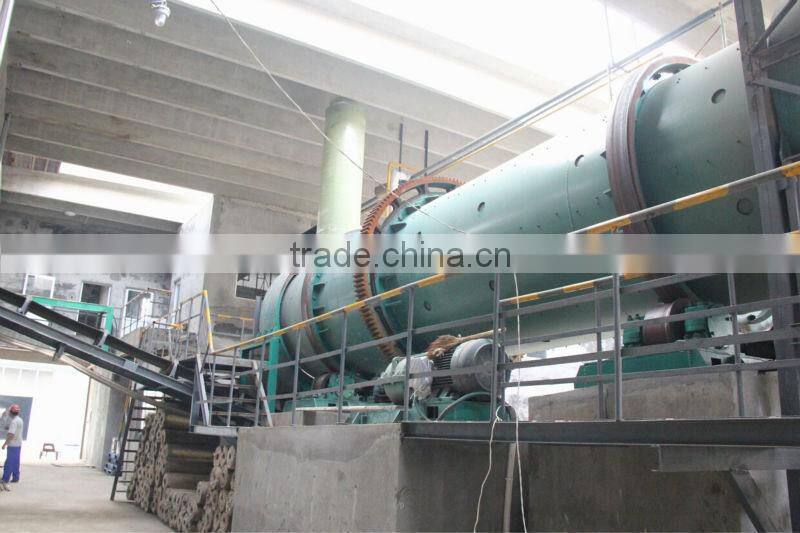 Mechanical equipment for spraying granulating fertilizer