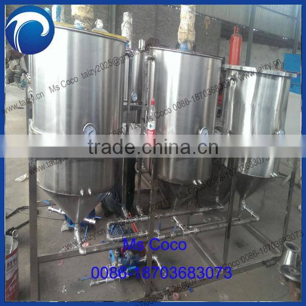 edible oil refinery plant /crude oil refinery machine manufacturer newest oil refinery equipment