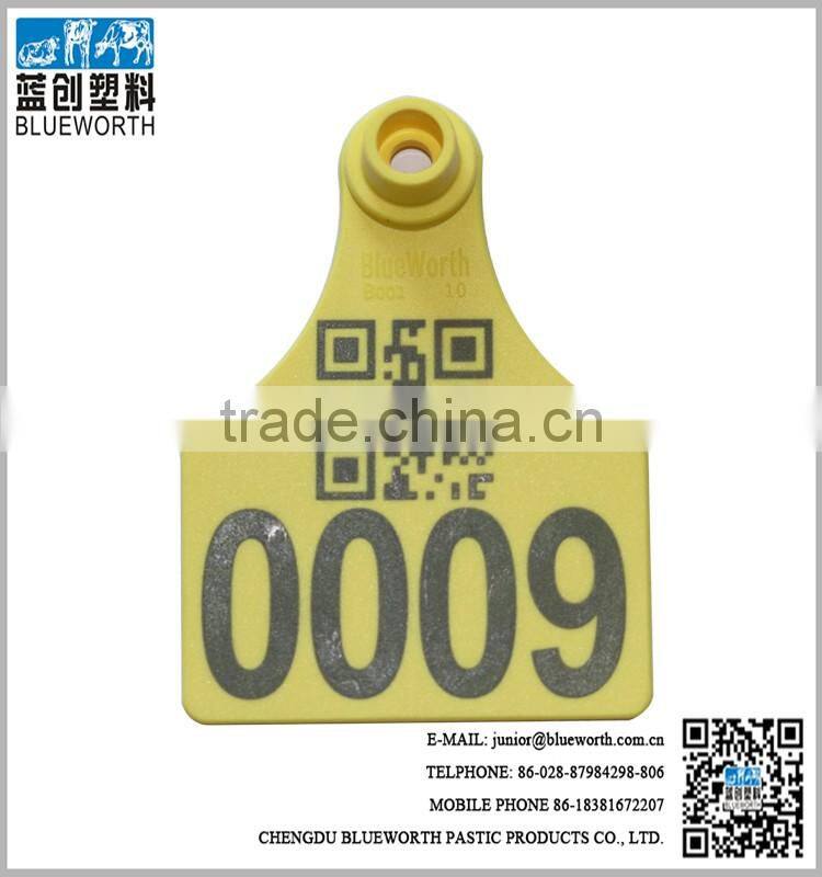 factory direct durable tpu ear tags for pig and cattle with laser number