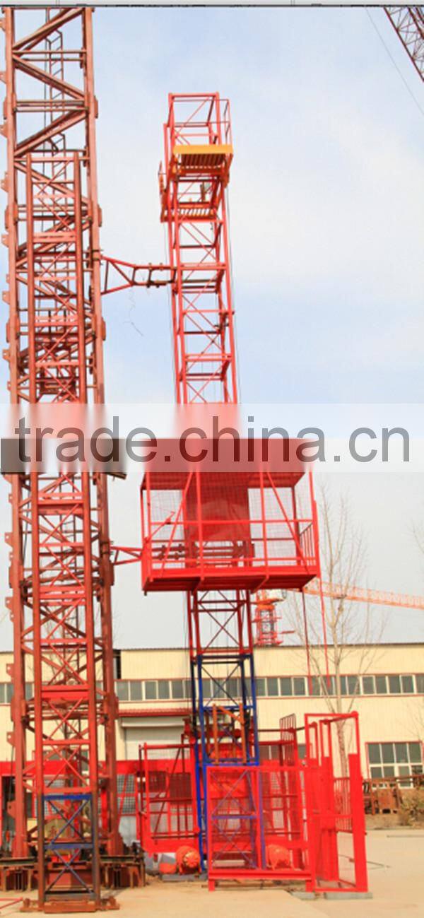 High Quality SC100/100 Cargo Hoist, Construction elevator