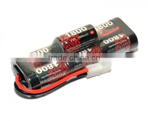 ni-mh battery pack 8.4V 1800mAh 10C for RC car model