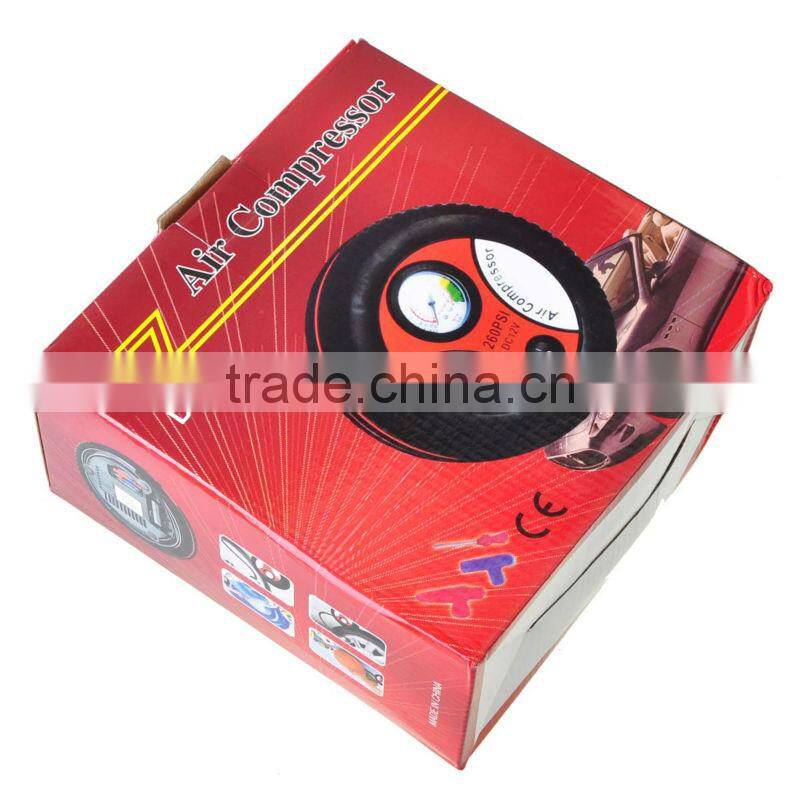 American Market hot sale Tire round shape small Digital tire inflator Portable inflator New