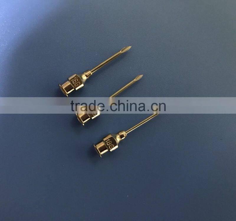 Veterinary Stainless Steel Needle, Veterinary Hypodermic Injection Needle, Luer Lock Syringe Veterianry Needle