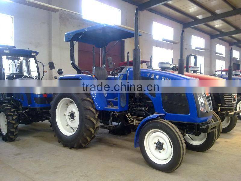 QLN800B 80hp 2wd hot sell agriculture tractor farm machinery