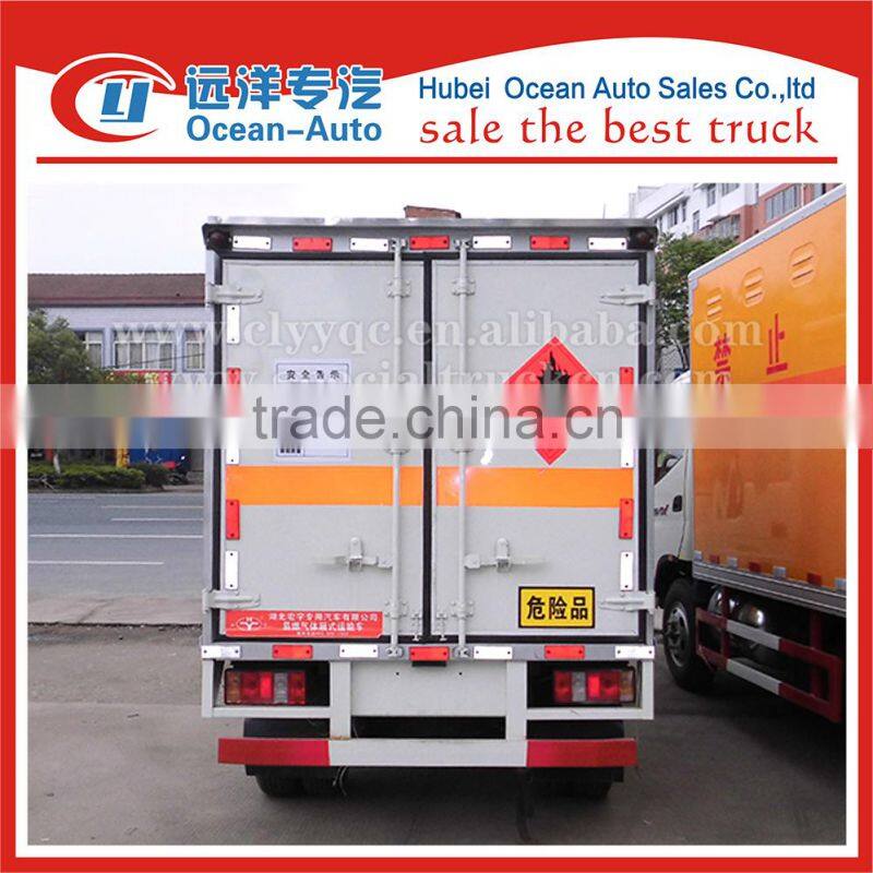 2tons small explosive transportation truck with forland brand chassis