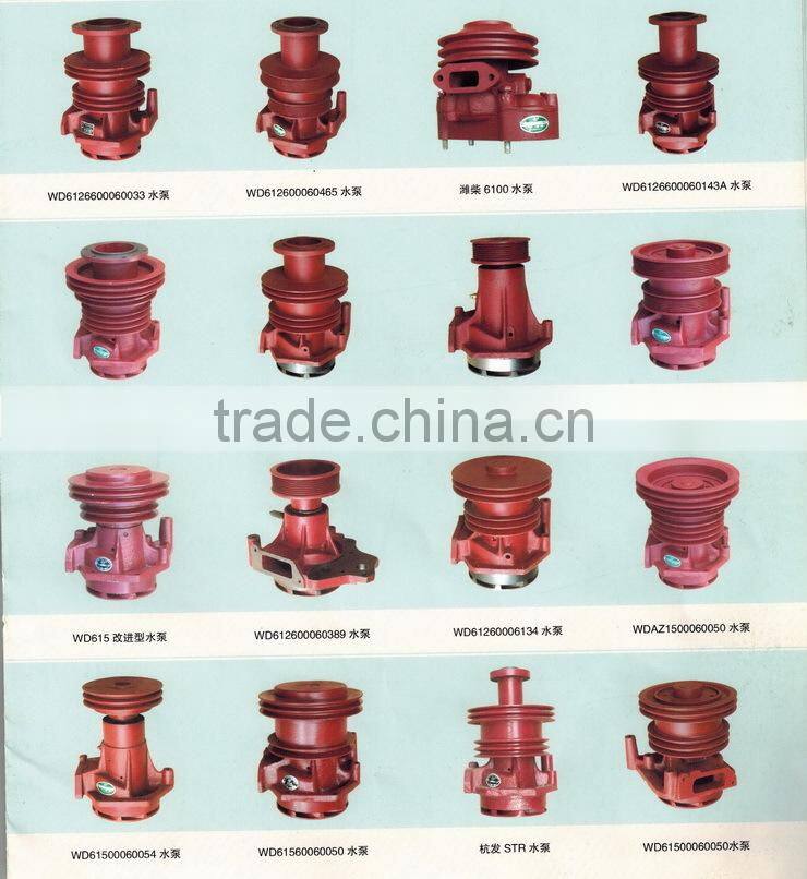 Automobile water pump