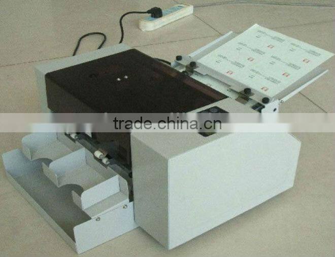 Business card die cutting machine