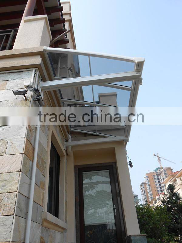 Practical window rain awning, rain shade, waterproof window shades L-style