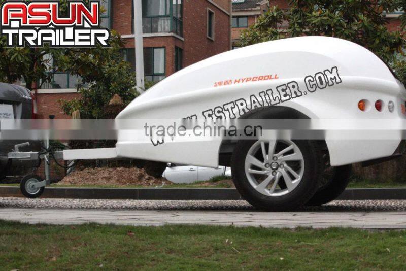 Newest mini fiberglass cargo trailer