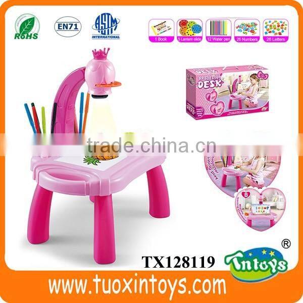 adjustable drafting drawing table with music