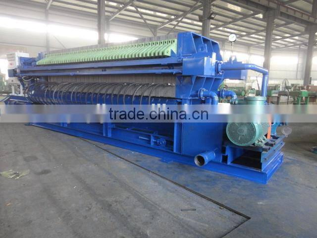 Membrane Chamber Filter press for food industry