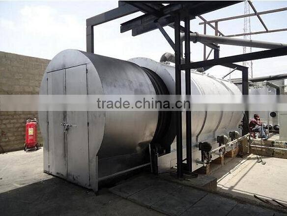 Long Usage Life Used Tire Recycling Plant,Used Tire Pyrolysis Machine,Used Tire to Oil Machine Made in China