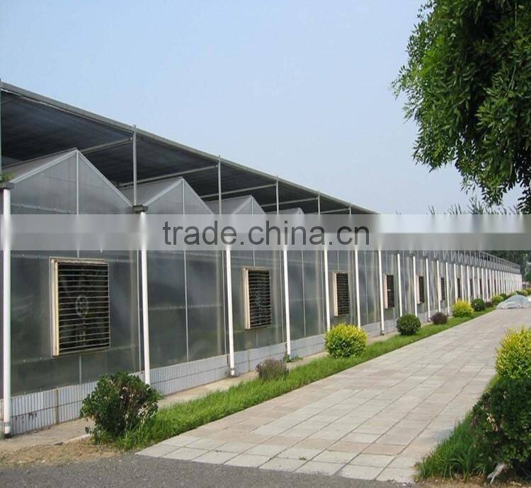 Sunshade heat preservation of agricultural ecological greenhouse