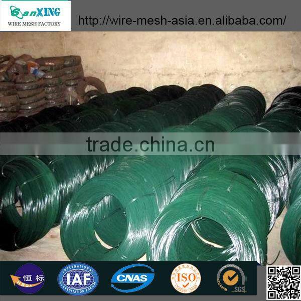 Factory Direct PVC Coated Iron Wire PVC Tie Wire PVC Wire Green