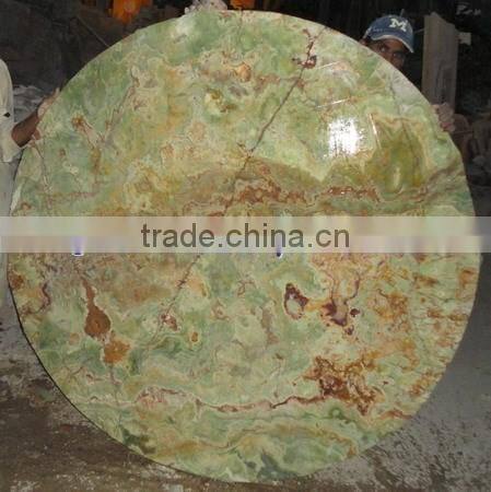 Best Top Quality MULTI GREEN ONYX TABLE TOPS COLLECTION
