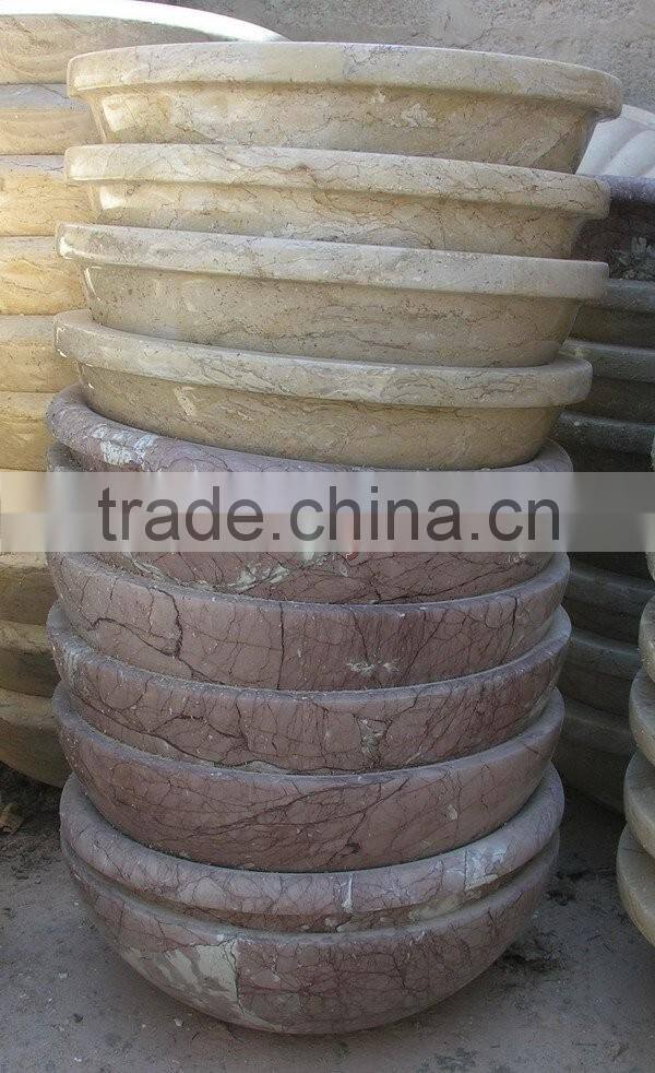 PINK MARINA MARBLE SINKS AND BASINS