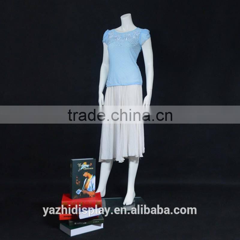 Cheap fiberglass headless female mannequin