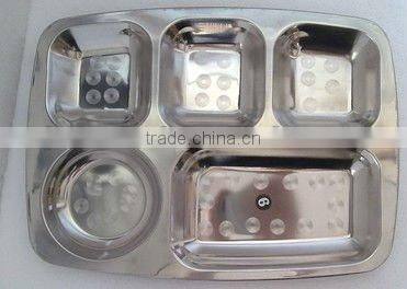 Stainless Steel Food Plate