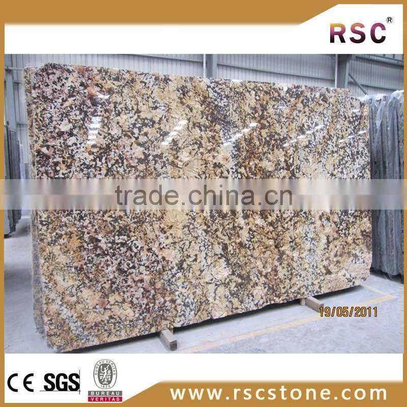 China supplier misty yellow granite