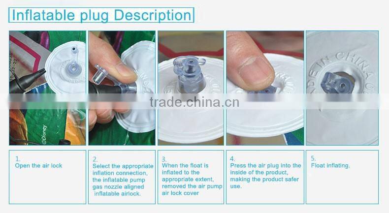 2016 New Custom Emoji Inflatable Beach Plastic Pool Float