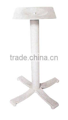 cafe coffee metal dining table base/ aluminum leisure table legs