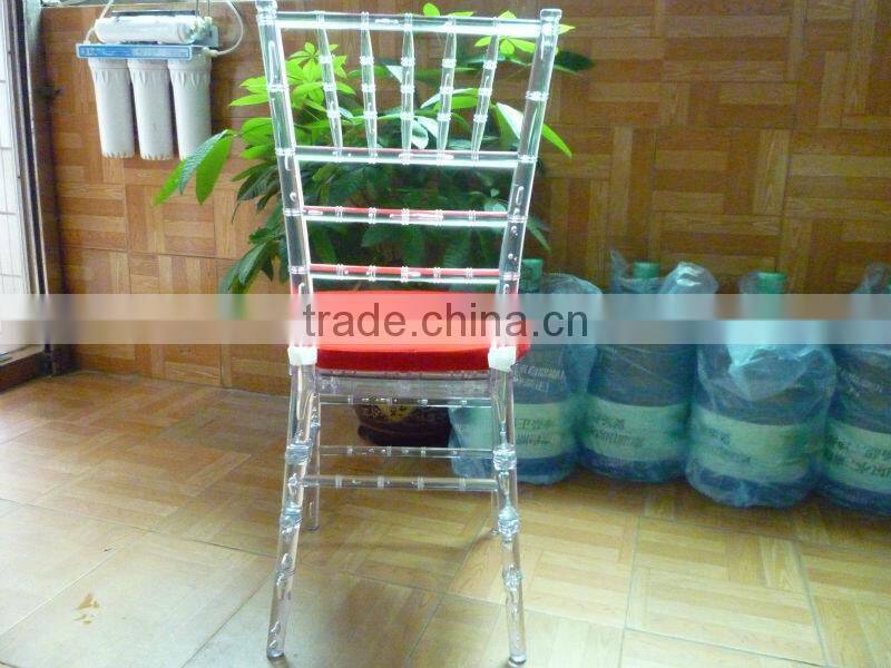 Factory Cheap acrylic clear dining chair