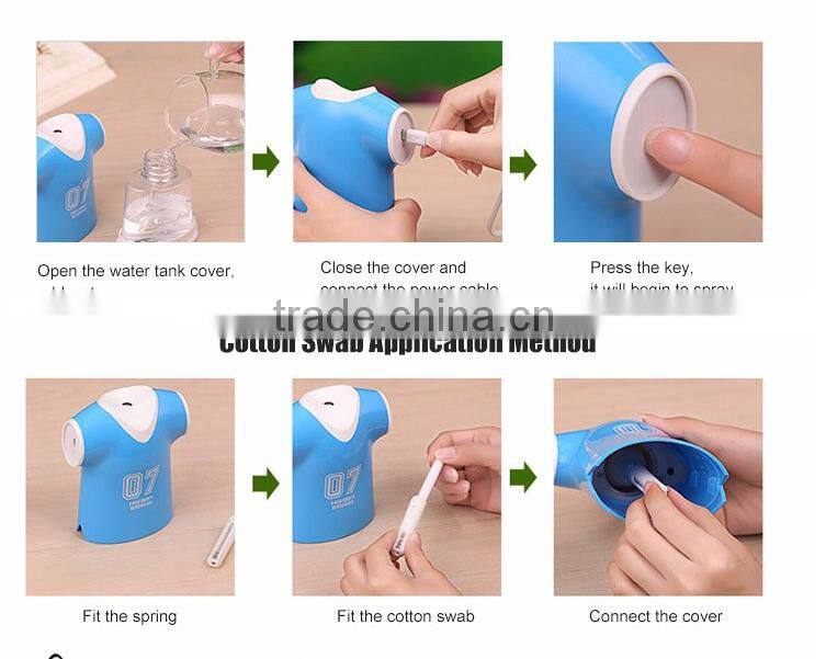 Fahionable Portable Polo shirts shaped Ultrasonic Humidifier with USB Port