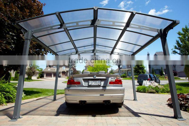 2014 NEW aluminium canopy attached metal carports
