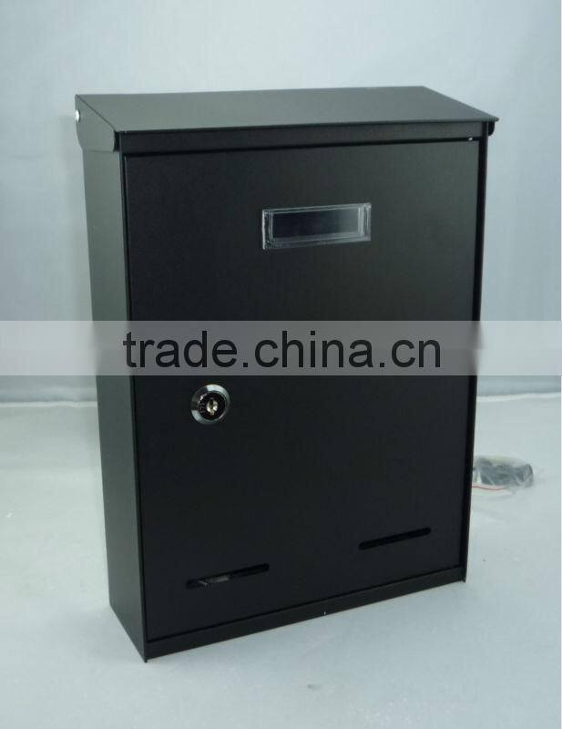 Galvanized steel mailboxes metal small letter box