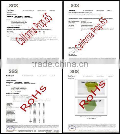 Best seller and feedbackeco friendly bio bamboo fiber camping bowls and plates