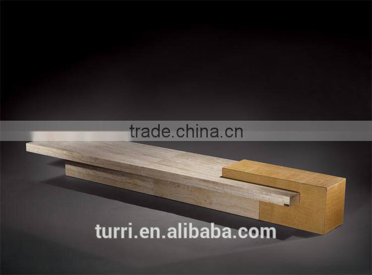 Antique Travertine end table,Living room end table