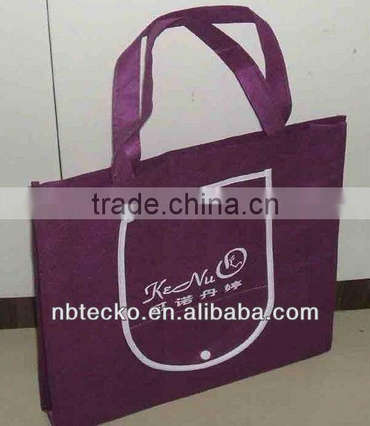 promotional foldable Non woven shopping bag